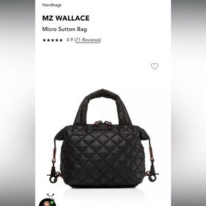 MZ Wallace Micro Sutton - Black